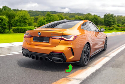 ⭐Splitter Laterali Posteriori V.5 BMW 4 M440i G22 / G23 / G22 Facelift / G23  ⭐