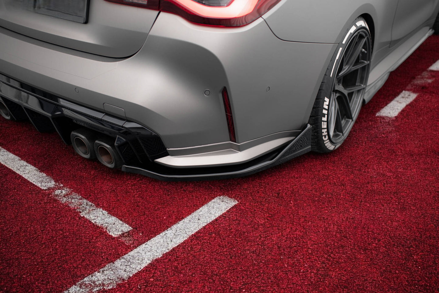✨Splitter Laterali Posteriori V.5 (Per Mantovana Posteriore v.1) BMW M4 G82✨