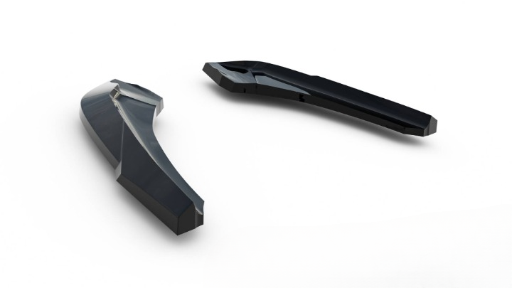 ✨Splitter Laterali Posteriori V.5 (Per Mantovana Posteriore v.3) BMW 1 M-Pack ✨