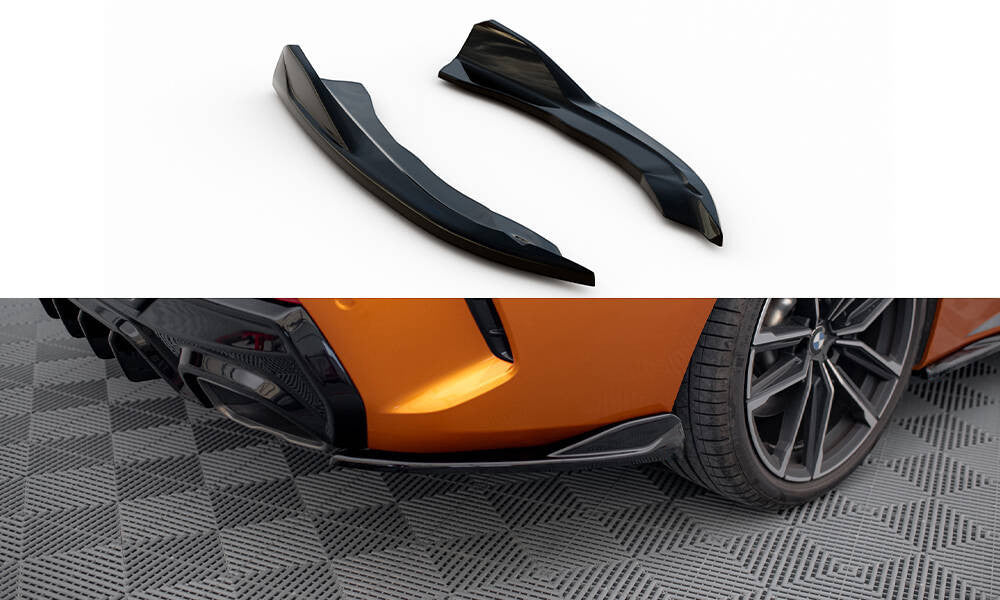 ⭐Splitter Laterali Posteriori V.6 BMW 4 M440i G22 / G23 / G22 Facelift / G23 ⭐