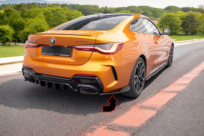 ⭐Splitter Laterali Posteriori V.6 BMW 4 M440i G22 / G23 / G22 Facelift / G23 ⭐