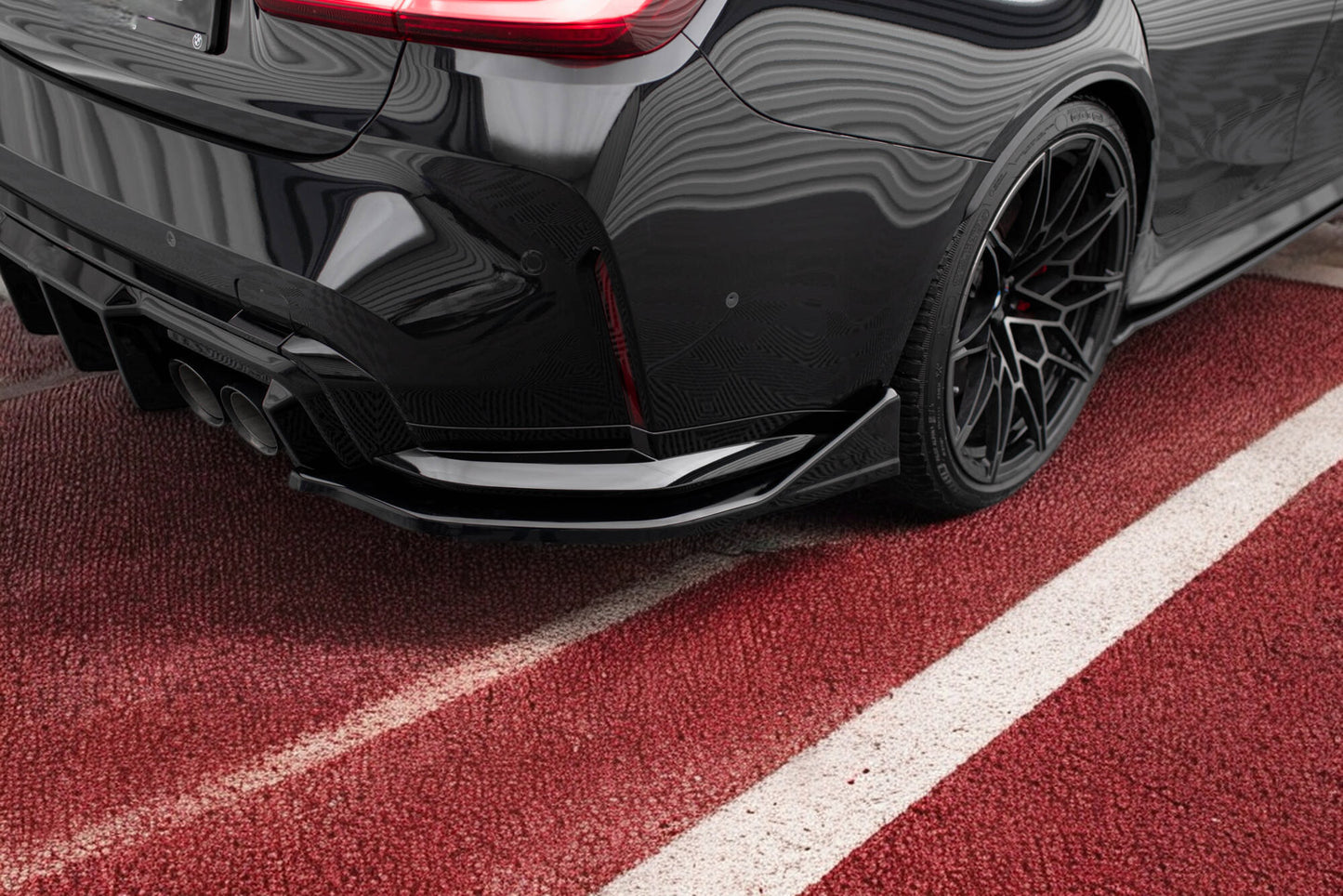 🔥Splitter Laterali Posteriori V.6 CSL (Per Mantovana Posteriore v.1) BMW M3🔥