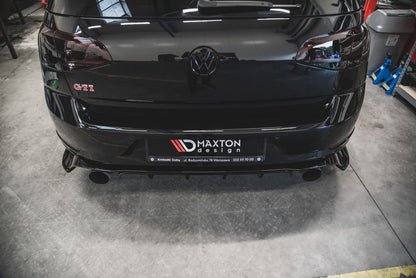 SPLITTER LATERALI POSTERIORI adatti per VW GOLF 7 GTI TCR 2019