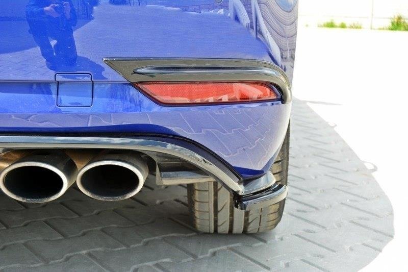 SPLITTER LATERALI POSTERIORI adatti per VW GOLF 7 R / R-LINE FACELIFT 2017-2020