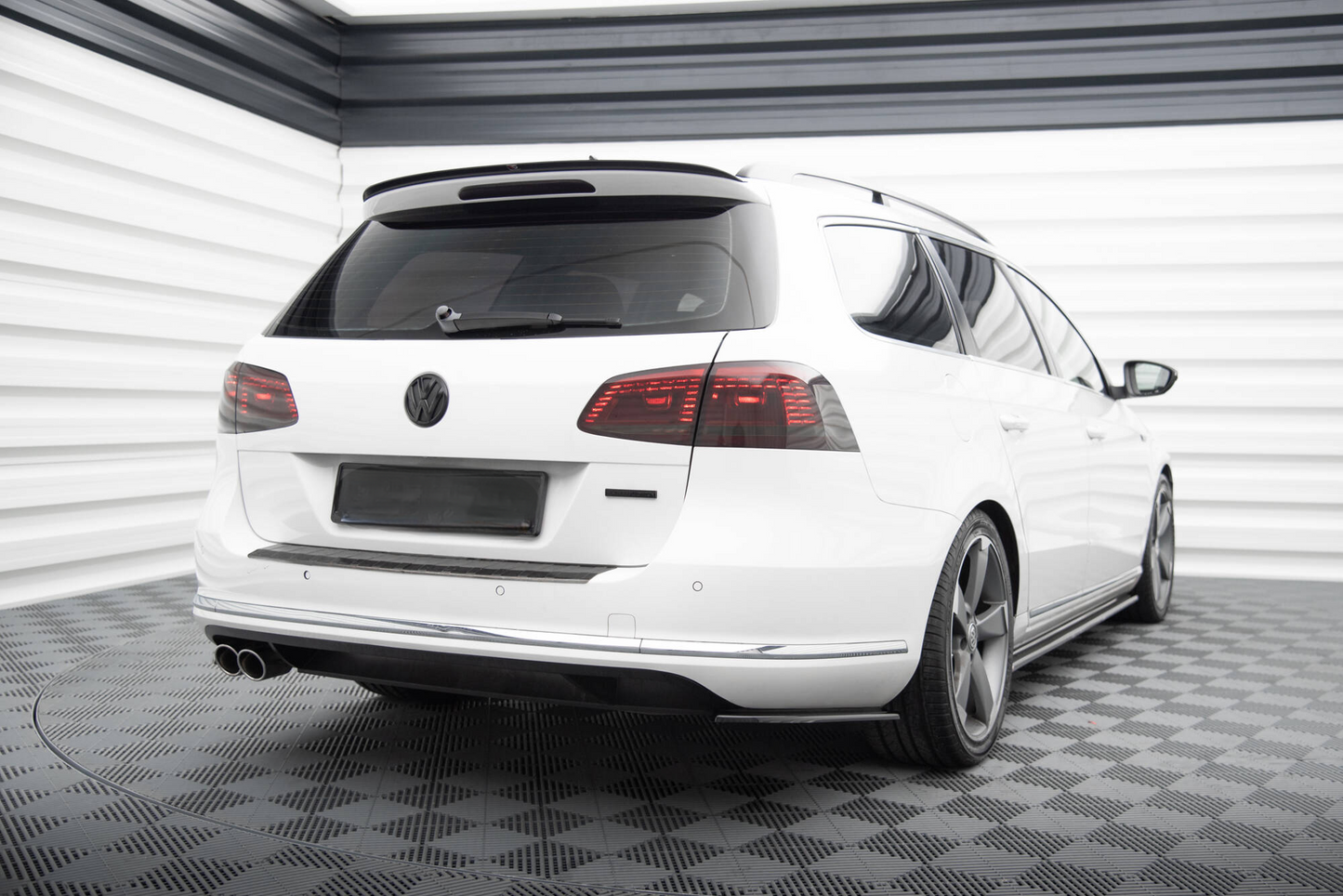REAR SIDE SPLITTER VOLKSWAGEN PASSAT VARIANT B7 