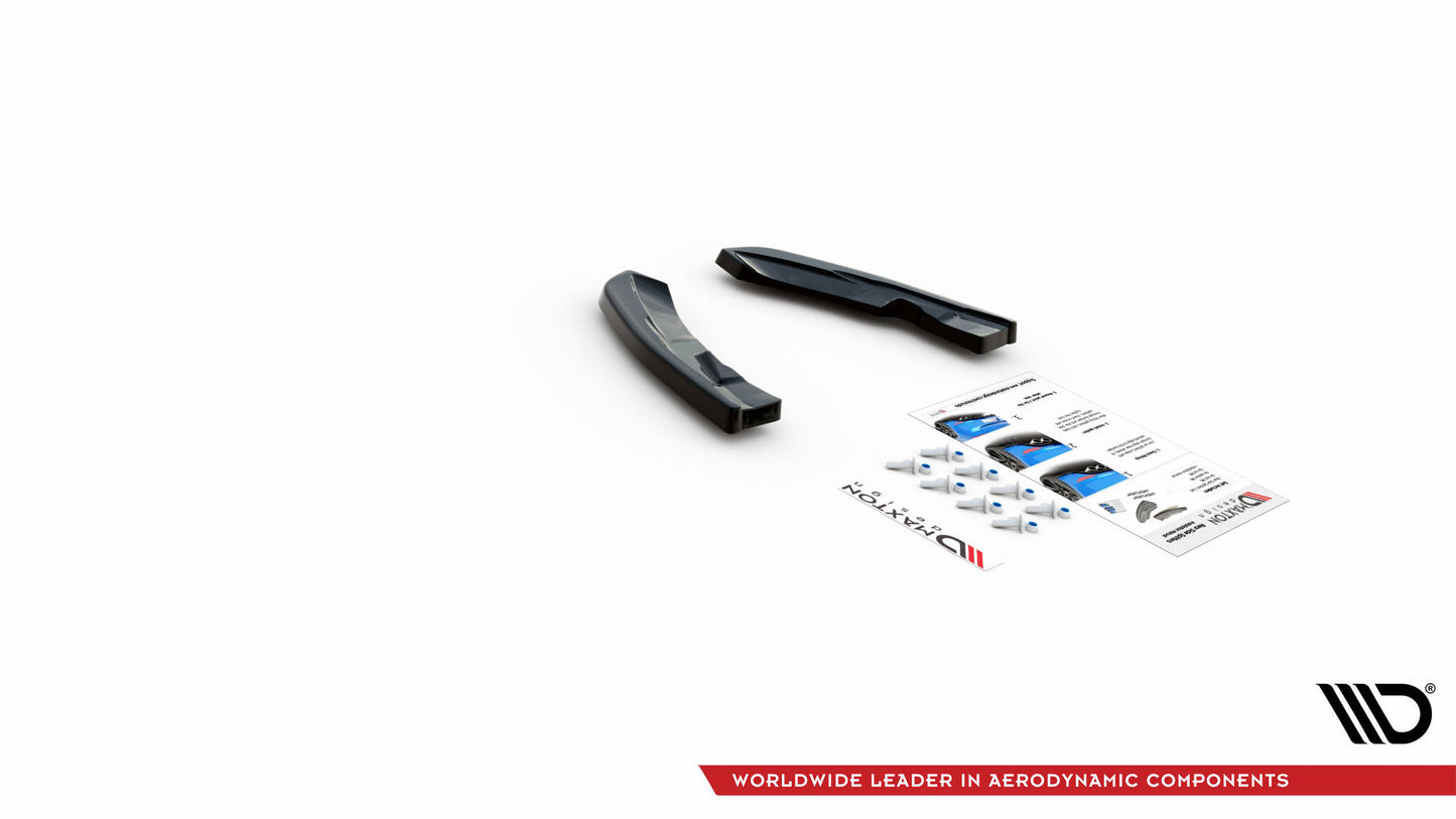 SPLITTER LATERALI POSTERIORI adatti per VOLKSWAGEN TIGUAN R MK2 FACELIFT