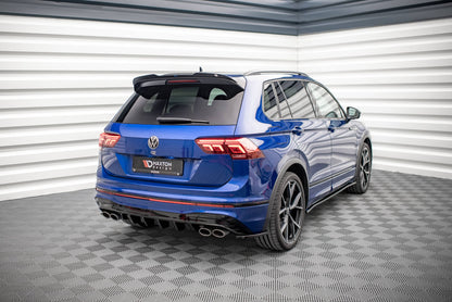 SPLITTER LATERALI POSTERIORI adatti per VOLKSWAGEN TIGUAN R MK2 FACELIFT