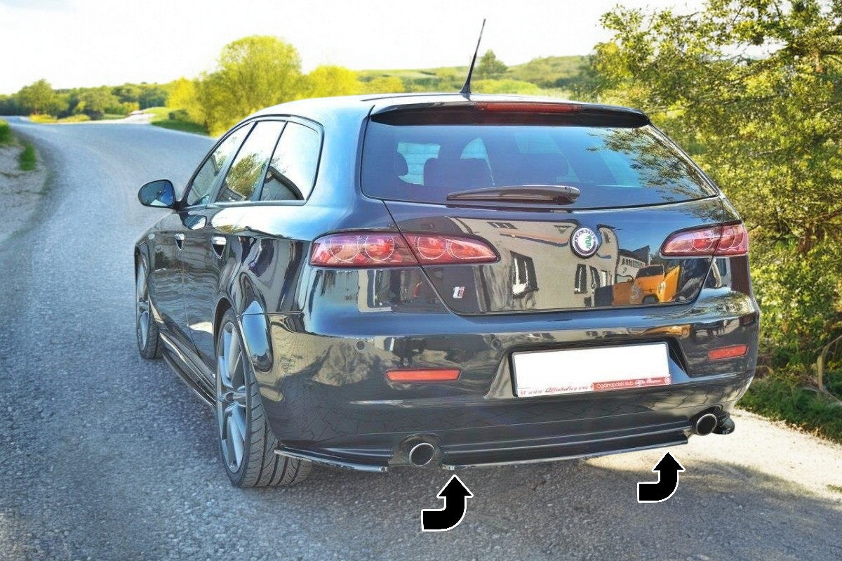 🔥Splitter posteriore ALFA ROMEO 159 (senza barre verticali)🔥
