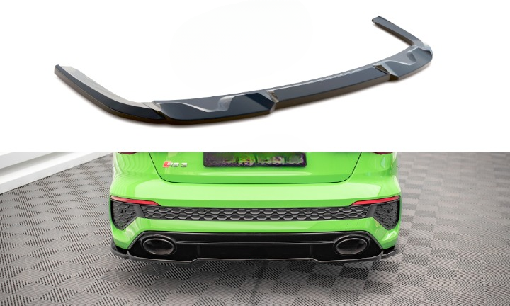 ⭐ Rear Splitter suitable for Audi RS3 Sedan 8Y⭐