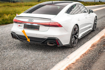 🔥Splitter Posteriore Adatto Per Audi RS7 C8🔥