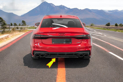 🔥Splitter posteriore adatto per Audi S7 C8🔥