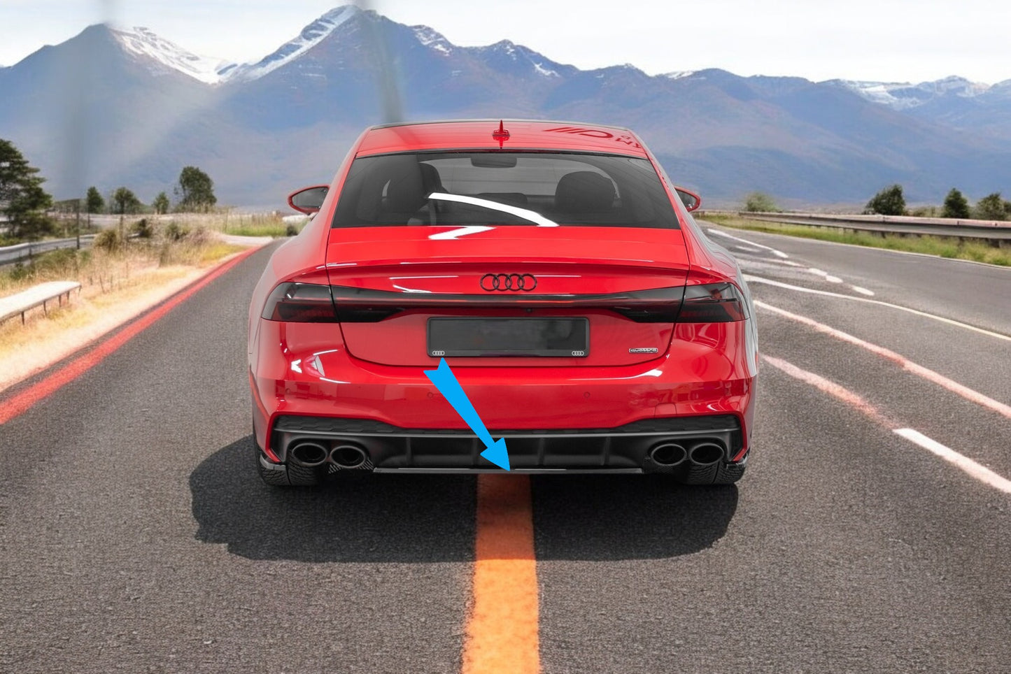 🔥Rear Splitter Suitable For Audi S7 C8🔥
