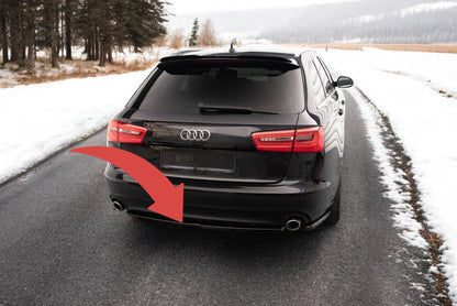😎Splitter posteriore adatto per Audi A6 Avant C7😎