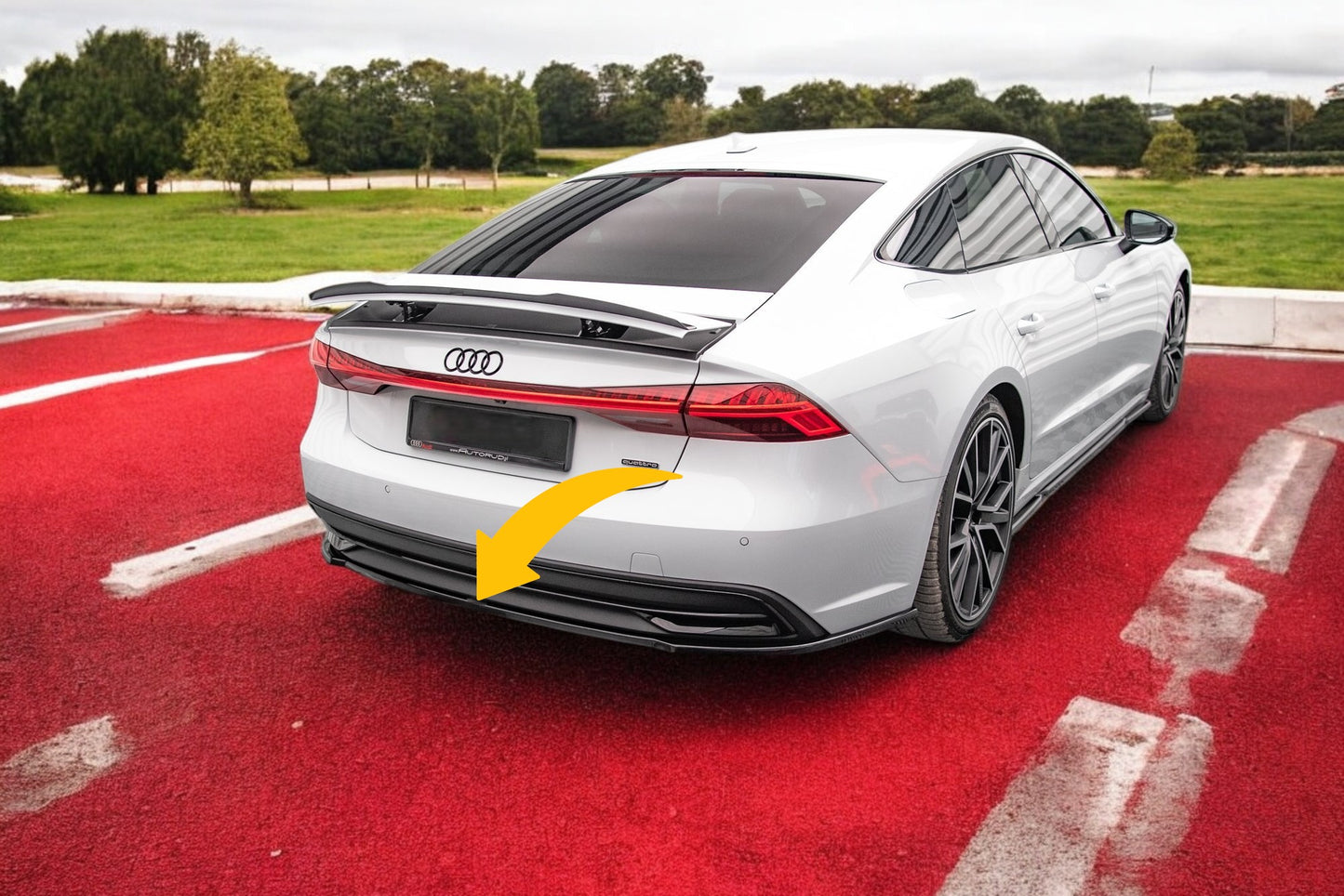 😍Splitter Posteriore Adatto Per Audi A7 C8😍