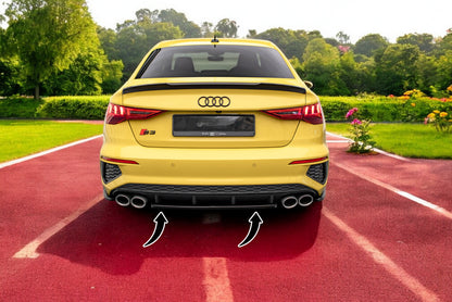 ⭐Rear Splitter Suitable for Audi S3 Sedan 8Y⭐