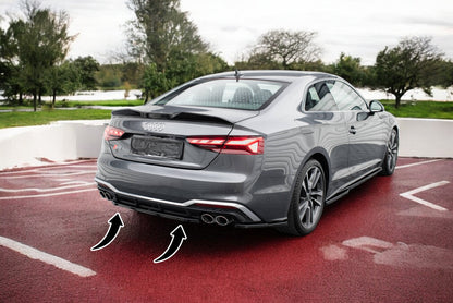 🔥Rear splitter suitable for Audi S5 Sportback / Coupe F5 Facelift🔥