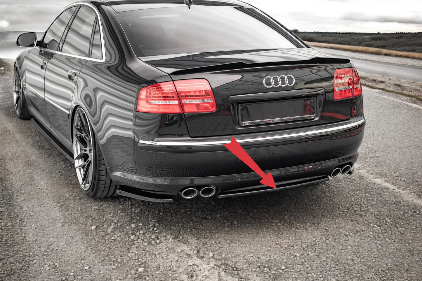 😎Rear Splitter Suitable For Audi S8 D3😎