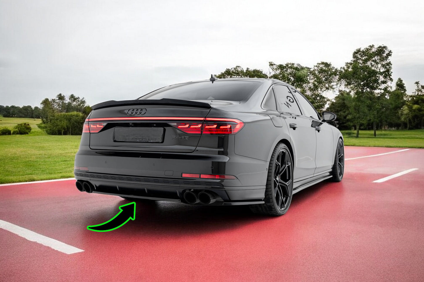 ✨Splitter posteriore adatto per Audi S8 D5✨