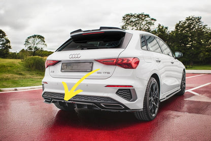 🤩Splitter Posteriore Adatto Per Audi A3 S-Line Sportback 8Y🤩