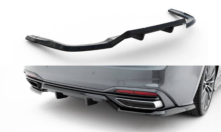 ✨Splitter posteriore (con barre verticali) Audi A5 F5 Facelift✨
