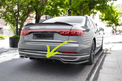 💥Rear Splitter (with vertical bars) Suitable for Audi A8 D5💥