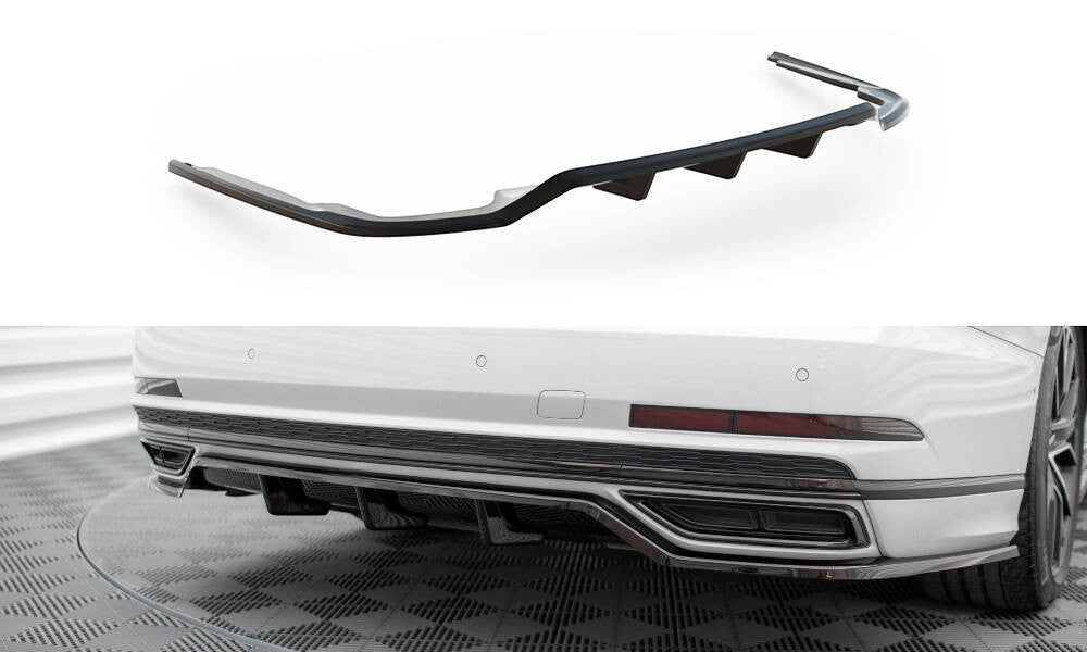 🔥Splitter posteriore (con barre verticali)Adatto Per Audi A8 S-Line D5🔥