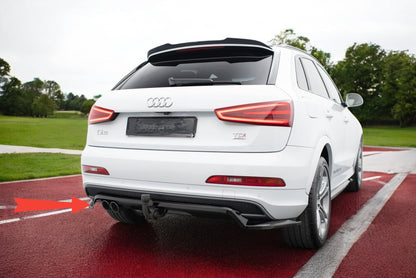😍Splitter posteriore (con barre verticali) adatto per  Audi Q3 S-line 8U😍