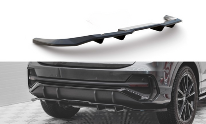 🔥Splitter posteriore (con barre verticali)adatto per Audi Q3 Sportback S-Line🔥