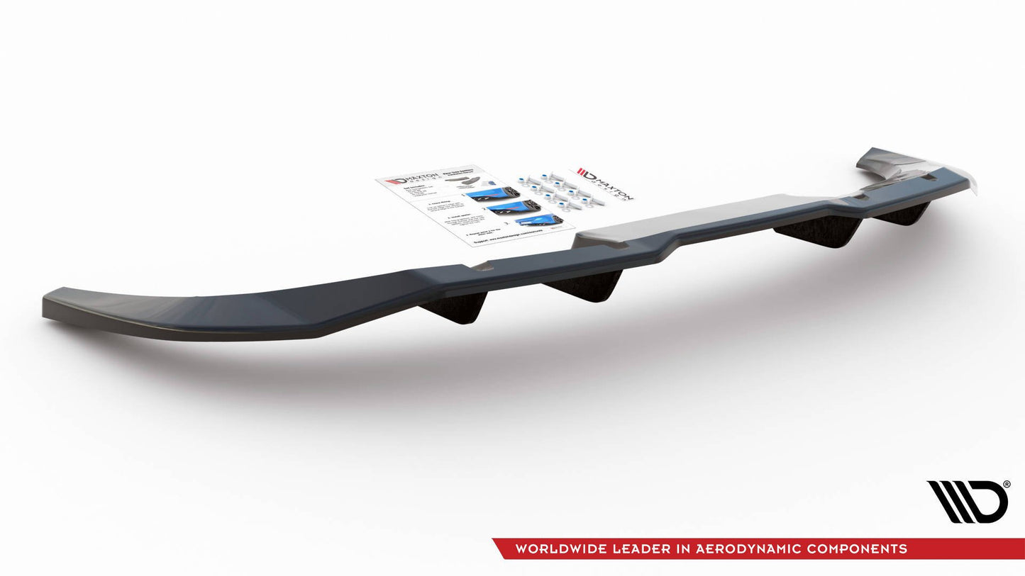 💫ART.8944 Splitter Posteriore (con barre verticali) per Audi Q3 S-Line F3 2019-2025💫
