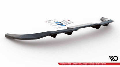 💫ART.8944 Splitter Posteriore (con barre verticali) per Audi Q3 S-Line F3 2019-2025💫
