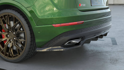 ✨Splitter posteriore (con barre verticali) Audi Q8 Mk1 Facelift✨