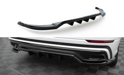 😎Splitter posteriore (con barre verticali) Adatto Per Audi Q8 S-Line Mk1😎