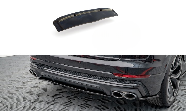 ⭐Black Rear Diffuser Lights (with vertical bars) suitable for Audi SQ8 Mk1⭐