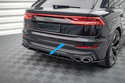 Splitter Posteriore (con barre verticali) Adatto Per Audi SQ8 Mk1