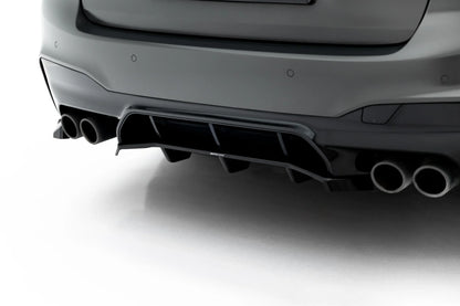 💫ART.8923 Splitter Posteriore (con barre verticali) per BMW M5 F90 / F90 Facelift💫