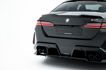 ART.7351  SPLITTER POSTERIORI BMW SERIE 5 M5 G90 2024+ NERO LUCIDO