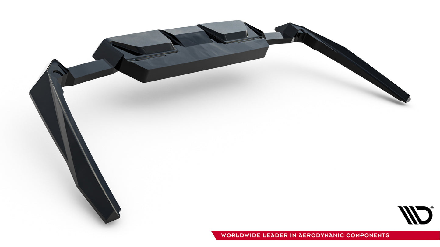Splitter posteriore (con barre verticali) BMW M5 G90