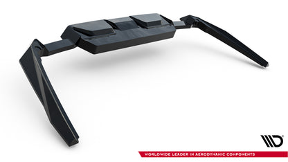 Splitter posteriore (con barre verticali) BMW M5 G90