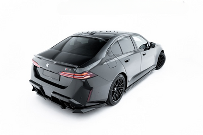 ART.7351  SPLITTER POSTERIORI BMW SERIE 5 M5 G90 2024+ NERO LUCIDO