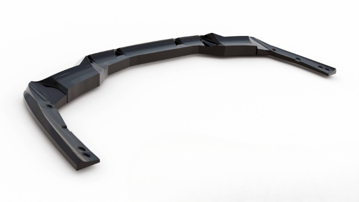 ⭐Splitter posteriore (con barre verticali) BMW iX3 M-Pack G08 Facelift⭐