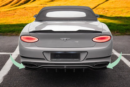 🔥Splitter (con barre verticali) Adatto Per Bentley Continental GT Mk3🔥