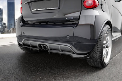 💎Rear splitter with vertical bars Brabus Smart Fortwo C451 Facelift💎