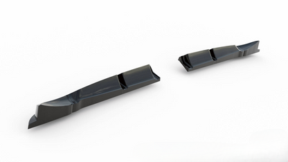 💎Rear splitter with vertical bars Brabus Smart Fortwo C451 Facelift💎