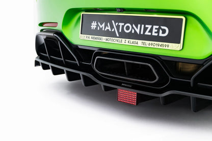 💫ART.8834 Splitter Posteriore (con barre verticali)+ LED Mercedes-AMG GT R C190💫