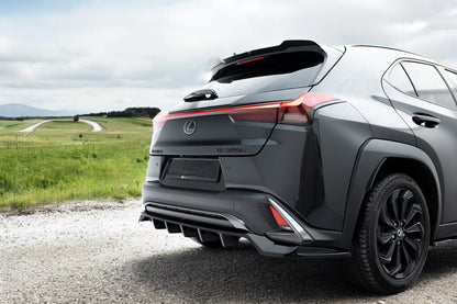 ⭐Splitter posteriore (con barre verticali) Adatto Per Lexus UX F-Sport Mk1⭐