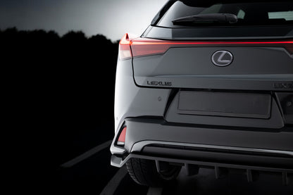⭐Splitter posteriore (con barre verticali) Adatto Per Lexus UX F-Sport Mk1⭐