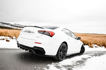 ⭐Splitter posteriore (con barre verticali) Maserati Ghibli Modena Mk3 Facelift⭐