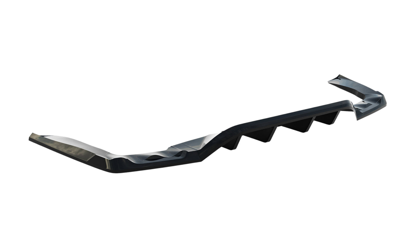 ⭐Splitter posteriore (con barre verticali) Mercedes-AMG GLC 43 SUV X253 Facelif⭐