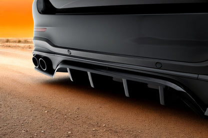 ⭐Splitter posteriore (con barre verticali) Mercedes-AMG GLC 43 SUV X253 Facelif⭐