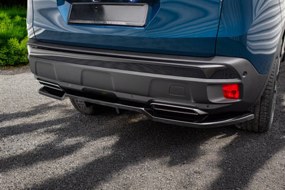 ⭐Rear splitter (with vertical bars) Peugeot 3008 GT-Line Mk2 Facelift⭐